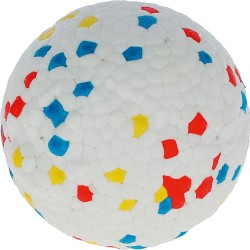 Kerbl Pet E-TPU Ball, Diameter 8 cm, White/Colourful, Kerbl Pet E-TPU Ball, Diameter 8 cm, White/Colourful,