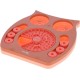 Kerbl Pet Thinking and Learning Toy Owl Salmon/Brown, 30 x 28 cm Kerbl Pet Thinking and Learning Toy Owl Salmon/Brown, 30 x 28 cm