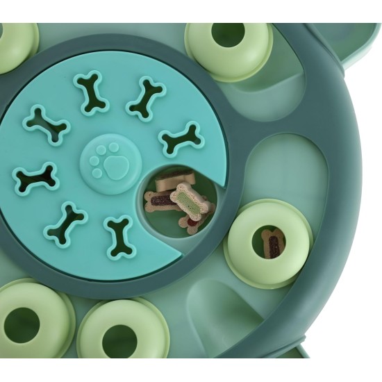 Kerbl Pet Thinking and Learning Toy Turtle Turquoise Diameter 25 cm Kerbl Pet Thinking and Learning Toy Turtle Turquoise Diameter 25 cm