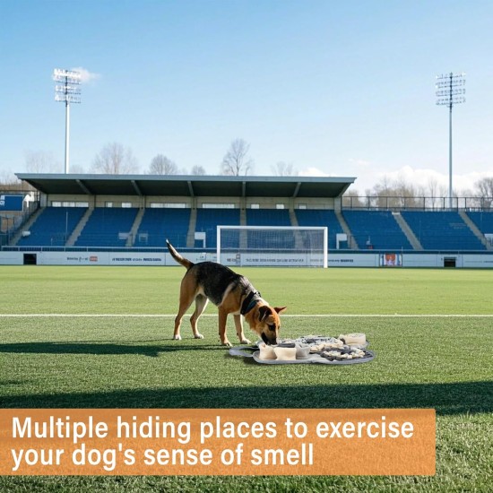 Kolamom Sniffing Rug for Dogs Clever Dog Toy with Non-Slip Intelligence Toy for Dogs Anti Stress Sniffing Mat Play Mat for Small and Large Dogs Kolamom Sniffing Rug for Dogs Clever Dog Toy with Non-Slip Intelligence Toy for Dogs Anti Stress Sniffing Mat Play Mat for Small and Large Dogs