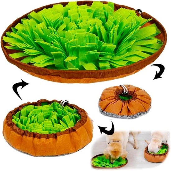 Kolamom Tapis Renifleur Pour Chien Jouet Intelligent Pour Chien Avec Antidérapant Jouet d'Intelligence Pour Chien Tapis Renifleur Anti-Stress Tapis de jeu Pour Petits et Grands Chiens 48 x 48 cm Kolamom Tapis Renifleur Pour Chien Jouet Intelligent Pour Chien Avec Antidérapant Jouet d'Intelligence Pour Chien Tapis Renifleur Anti-Stress Tapis de jeu Pour Petits et Grands Chiens 48 x 48 cm