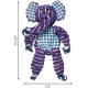 Kong Floppy Knots Bunny - Internal Floppy Knot Rope Toy for Dogs - Rope Dog Toy with Squeaker - S/M Kong Floppy Knots Bunny - Internal Floppy Knot Rope Toy for Dogs - Rope Dog Toy with Squeaker - S/M