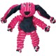 Kong Floppy Knots Bunny - Internal Floppy Knot Rope Toy for Dogs - Rope Dog Toy with Squeaker - S/M Kong Floppy Knots Bunny - Internal Floppy Knot Rope Toy for Dogs - Rope Dog Toy with Squeaker - S/M