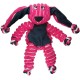 Kong Floppy Knots Bunny - Internal Floppy Knot Rope Toy for Dogs - Rope Dog Toy with Squeaker - S/M Kong Floppy Knots Bunny - Internal Floppy Knot Rope Toy for Dogs - Rope Dog Toy with Squeaker - S/M