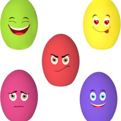 KrauzPet Funny Easter Egg Pet Toys 12 Pieces Smiley Face Party Decorations (5pcsq) KrauzPet Funny Easter Egg Pet Toys 12 Pieces Smiley Face Party Decorations (5pcsq)