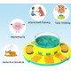 Kubatis Dog Puzzle Toys, Puppy Treat Toys, Dog Puzzle Feeder for Large, Medium and Small Dog Christmas Gifts. Dog Treat Puzzle Balls, Pet Food Puzzle Dispensing Slow Feeder for IQ Training & Mental