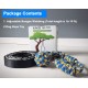 LOOBANI Dog Toys Outdoor Hanging Interactive Tether Durable Tug of War Puller with Chew Rope Toy LOOBANI Dog Toys Outdoor Hanging Interactive Tether Durable Tug of War Puller with Chew Rope Toy