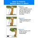 LOOBANI Dog Toys Outdoor Hanging Interactive Tether Durable Tug of War Puller with Chew Rope Toy LOOBANI Dog Toys Outdoor Hanging Interactive Tether Durable Tug of War Puller with Chew Rope Toy