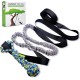 LOOBANI Dog Toys Outdoor Hanging Interactive Tether Durable Tug of War Puller with Chew Rope Toy LOOBANI Dog Toys Outdoor Hanging Interactive Tether Durable Tug of War Puller with Chew Rope Toy