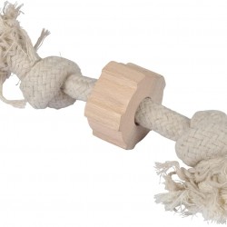 LOVE STORY Natural Rope and Wooden Toy S/20 x 5 cm LOVE STORY Natural Rope and Wooden Toy S/20 x 5 cm