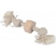 LOVE STORY Natural Rope and Wooden Toy S/20 x 5 cm LOVE STORY Natural Rope and Wooden Toy S/20 x 5 cm