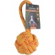 LOVE STORY Toy Rope Ball with Handle Cotton Diameter 10 x 27 cm Red