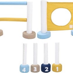 LUOFENG 3-in-1 Agility-Trainingsgeräte-Set für Hunde, Hürdenstangen für verbesserte Koordination, Kraft und interaktives Spielen LUOFENG 3-in-1 Agility-Trainingsgeräte-Set für Hunde, Hürdenstangen für verbesserte Koordination, Kraft und interaktives Spielen