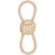 La Cordeline Dog Toy Cotton Hemp Rope Natural Making Interactive Toy for Dogs and Puppies - Ball with 2 Handles, 28 cm, Beige La Cordeline Dog Toy Cotton Hemp Rope Natural Making Interactive Toy for Dogs and Puppies - Ball with 2 Handles, 28 cm, Beige