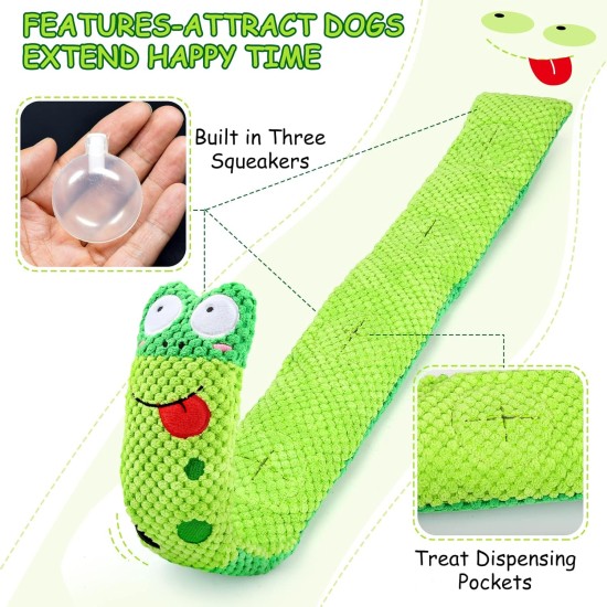 Letsmeet Squeaky Dog Toy, Stress Relief Game for Boredom, Dog Puzzle Toy, IQ Training, Dog Sniffing Toy, Foraging Instinct Training, Suitable for Small, Medium and Large Letsmeet Squeaky Dog Toy, Stress Relief Game for Boredom, Dog Puzzle Toy, IQ Training, Dog Sniffing Toy, Foraging Instinct Training, Suitable for Small, Medium and Large