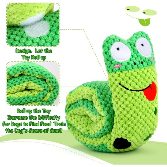 Letsmeet Squeaky Dog Toy, Stress Relief Game for Boredom, Dog Puzzle Toy, IQ Training, Dog Sniffing Toy, Foraging Instinct Training, Suitable for Small, Medium and Large Letsmeet Squeaky Dog Toy, Stress Relief Game for Boredom, Dog Puzzle Toy, IQ Training, Dog Sniffing Toy, Foraging Instinct Training, Suitable for Small, Medium and Large