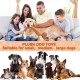 Letsmeet Squeaky Dog Toy, Stress Relief Game for Boredom, Dog Puzzle Toy, IQ Training, Dog Sniffing Toy, Foraging Instinct Training, Suitable for Small, Medium and Large Letsmeet Squeaky Dog Toy, Stress Relief Game for Boredom, Dog Puzzle Toy, IQ Training, Dog Sniffing Toy, Foraging Instinct Training, Suitable for Small, Medium and Large