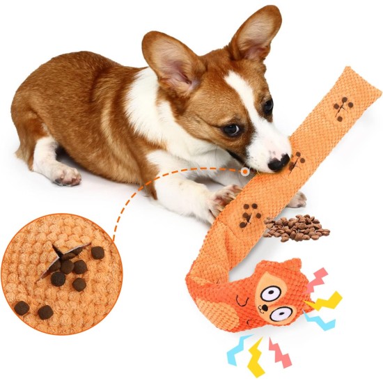Letsmeet Squeaky Dog Toy, Stress Relief Game for Boredom, Dog Puzzle Toy, IQ Training, Dog Sniffing Toy, Foraging Instinct Training, Suitable for Small, Medium and Large Letsmeet Squeaky Dog Toy, Stress Relief Game for Boredom, Dog Puzzle Toy, IQ Training, Dog Sniffing Toy, Foraging Instinct Training, Suitable for Small, Medium and Large