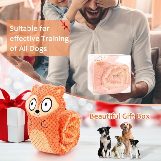Letsmeet Squeaky Dog Toy, Stress Relief Game for Boredom, Dog Puzzle Toy, IQ Training, Dog Sniffing Toy, Foraging Instinct Training, Suitable for Small, Medium and Large Letsmeet Squeaky Dog Toy, Stress Relief Game for Boredom, Dog Puzzle Toy, IQ Training, Dog Sniffing Toy, Foraging Instinct Training, Suitable for Small, Medium and Large