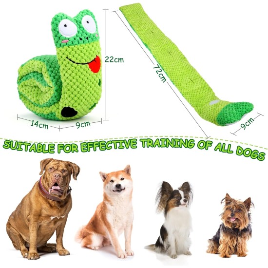Letsmeet Squeaky Dog Toy, Stress Relief Game for Boredom, Dog Puzzle Toy, IQ Training, Dog Sniffing Toy, Foraging Instinct Training, Suitable for Small, Medium and Large Letsmeet Squeaky Dog Toy, Stress Relief Game for Boredom, Dog Puzzle Toy, IQ Training, Dog Sniffing Toy, Foraging Instinct Training, Suitable for Small, Medium and Large