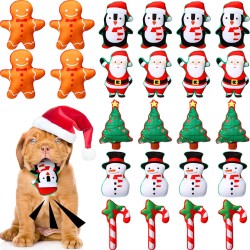 Leyndo Pack of 24 Christmas Squeaky Dog Toys Bulk Xmas Stuffed Plush Dog Toy Dog Interactive Teething Chew Toy for Christmas Small Medium Large Dogs Puppies Pet Leyndo Pack of 24 Christmas Squeaky Dog Toys Bulk Xmas Stuffed Plush Dog Toy Dog Interactive Teething Chew Toy for Christmas Small Medium Large Dogs Puppies Pet