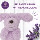 Lying Bear Soft Flavoured Toy for Dogs, Turquoise, 35 cm Lying Bear Soft Flavoured Toy for Dogs, Turquoise, 35 cm