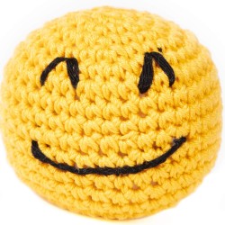 MICHI MICHI-SC104 GIOCO Crochet Toy Emoji 01 Smile Hundespielzeug MICHI MICHI-SC104 GIOCO Crochet Toy Emoji 01 Smile Hundespielzeug