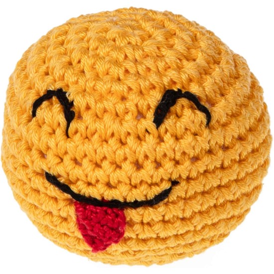 MICHI-SC105 GIOCO Crochet Toy Emoji 02 Tongue MICHI-SC105 GIOCO Crochet Toy Emoji 02 Tongue