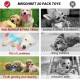 MRSOHRET Puppy Teething Chew Toy Dog Chew Toy with Rope Toy, Pet Toothbrush Treat Balls, Plush Toys and Squeaky Toys for Small Medium Dogs MRSOHRET Puppy Teething Chew Toy Dog Chew Toy with Rope Toy, Pet Toothbrush Treat Balls, Plush Toys and Squeaky Toys for Small Medium Dogs