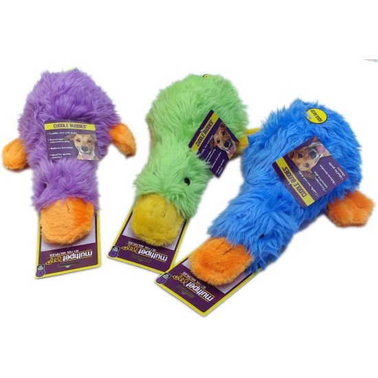 MULTIPET Duckworth Plush Stuffed Dog Toy MULTIPET Duckworth Plush Stuffed Dog Toy