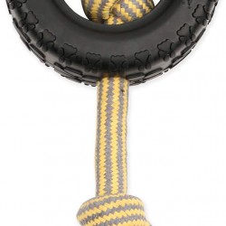 Mammoth Pet Products 43735018 Tirebiter II with Rope Dog Toy, XL Mammoth Pet Products 43735018 Tirebiter II with Rope Dog Toy, XL