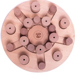 Mandala & Star - My Intelligent Dogs Interaktives Hundespielzeug aus Holz Hundespielzeug für Hunde Hundespielzeug kleine und große Hunde Hunde Spielzeug Mandala & Star - My Intelligent Dogs Interaktives Hundespielzeug aus Holz Hundespielzeug für Hunde Hundespielzeug kleine und große Hunde Hunde Spielzeug