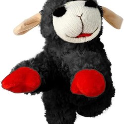 Multipet Black Lamb Chop 10.5" Plush Squeaky Pet Toy Officially Licensed Multipet Black Lamb Chop 10.5" Plush Squeaky Pet Toy Officially Licensed