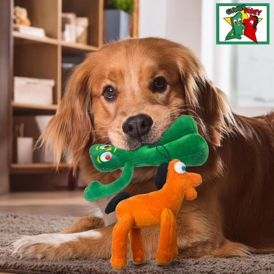 Multipet Gumby Dog Toy - Squeaky Dog Toy for All Dogs - Extra Soft Plush Dog Toy with Flexible Legs and Arms - Stuffed Toy Dog Toy for Cuddling & Playing - Multipet Gumby Dog Toy - Squeaky Dog Toy for All Dogs - Extra Soft Plush Dog Toy with Flexible Legs and Arms - Stuffed Toy Dog Toy for Cuddling & Playing -