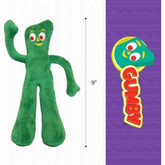 Multipet Gumby Dog Toy - Squeaky Dog Toy for All Dogs - Extra Soft Plush Dog Toy with Flexible Legs and Arms - Stuffed Toy Dog Toy for Cuddling & Playing - Multipet Gumby Dog Toy - Squeaky Dog Toy for All Dogs - Extra Soft Plush Dog Toy with Flexible Legs and Arms - Stuffed Toy Dog Toy for Cuddling & Playing -