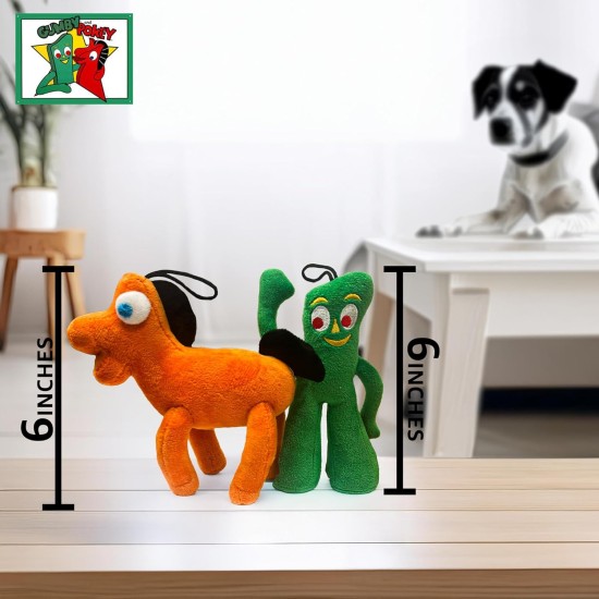 Multipet Gumby Dog Toy - Squeaky Dog Toy for All Dogs - Extra Soft Plush Dog Toy with Flexible Legs and Arms - Stuffed Toy Dog Toy for Cuddling & Playing - Multipet Gumby Dog Toy - Squeaky Dog Toy for All Dogs - Extra Soft Plush Dog Toy with Flexible Legs and Arms - Stuffed Toy Dog Toy for Cuddling & Playing -