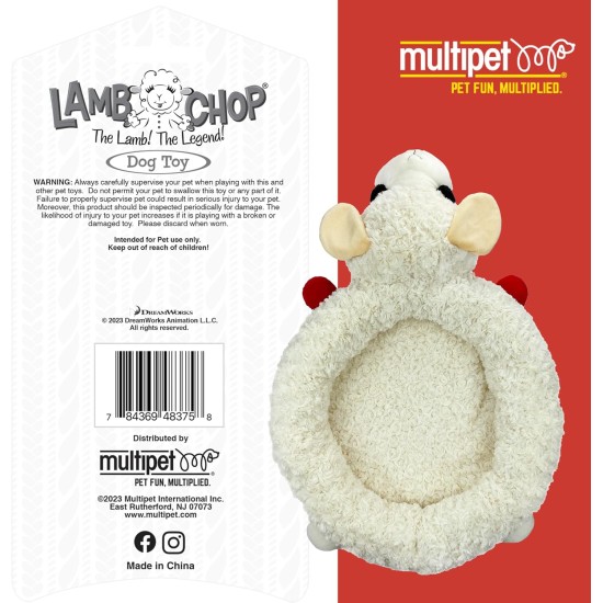 Multipet Plush Dog Toy Multipet Plush Dog Toy