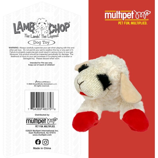 Multipet Plush Dog Toy Multipet Plush Dog Toy