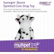 Multipet Swingin' Slevin Cow Plush Toy - Squeaky Toy for All Dogs - Extra Soft Plush - Stuffed Animal Dog Toys for Cuddling & Playing - Cute (27 inch, White, 5 Squeakers) Multipet Swingin' Slevin Cow Plush Toy - Squeaky Toy for All Dogs - Extra Soft Plush - Stuffed Animal Dog Toys for Cuddling & Playing - Cute (27 inch, White, 5 Squeakers)