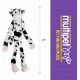 Multipet Swingin' Slevin Cow Plush Toy - Squeaky Toy for All Dogs - Extra Soft Plush - Stuffed Animal Dog Toys for Cuddling & Playing - Cute (27 inch, White, 5 Squeakers) Multipet Swingin' Slevin Cow Plush Toy - Squeaky Toy for All Dogs - Extra Soft Plush - Stuffed Animal Dog Toys for Cuddling & Playing - Cute (27 inch, White, 5 Squeakers)