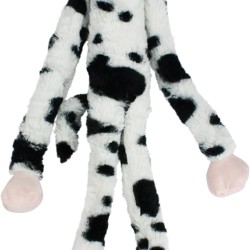 Multipet Swingin' Slevin Cow Plush Toy - Squeaky Toy for All Dogs - Extra Soft Plush - Stuffed Animal Dog Toys for Cuddling & Playing - Cute (27 inch, White, 5 Squeakers) Multipet Swingin' Slevin Cow Plush Toy - Squeaky Toy for All Dogs - Extra Soft Plush - Stuffed Animal Dog Toys for Cuddling & Playing - Cute (27 inch, White, 5 Squeakers)