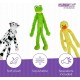 Multipet's Swingin Slevin XXL Oversized 30-Inch Green Frog Plush Dog Toy Multipet's Swingin Slevin XXL Oversized 30-Inch Green Frog Plush Dog Toy