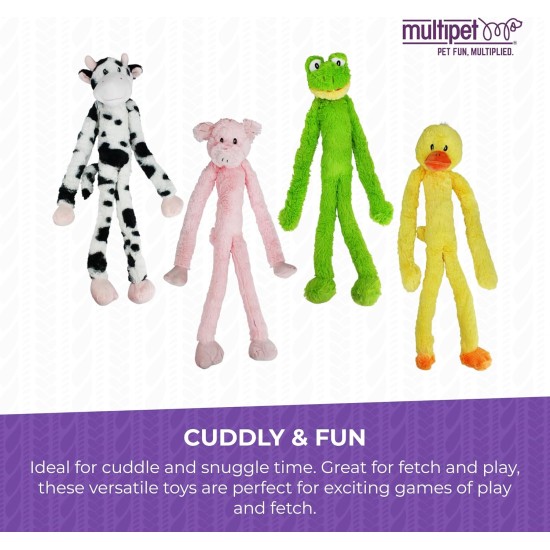 Multipet's Swingin Slevin XXL Oversized 30-Inch Green Frog Plush Dog Toy Multipet's Swingin Slevin XXL Oversized 30-Inch Green Frog Plush Dog Toy