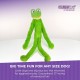Multipet's Swingin Slevin XXL Oversized 30-Inch Green Frog Plush Dog Toy Multipet's Swingin Slevin XXL Oversized 30-Inch Green Frog Plush Dog Toy