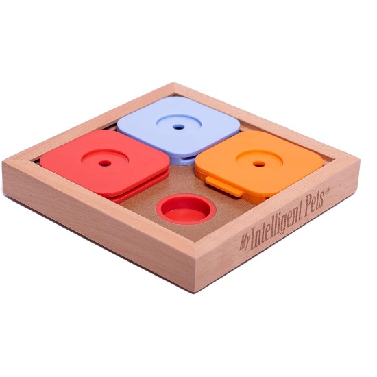 My Intelligent Pets Dog' Sudoku Medium Basic Color Interaktives Hunde- und Katzenspielzeug aus Holz Hundespielzeug für Hunde Hundespielzeug kleine und große Hunde Hunde Spielzeug My Intelligent Pets Dog' Sudoku Medium Basic Color Interaktives Hunde- und Katzenspielzeug aus Holz Hundespielzeug für Hunde Hundespielzeug kleine und große Hunde Hunde Spielzeug