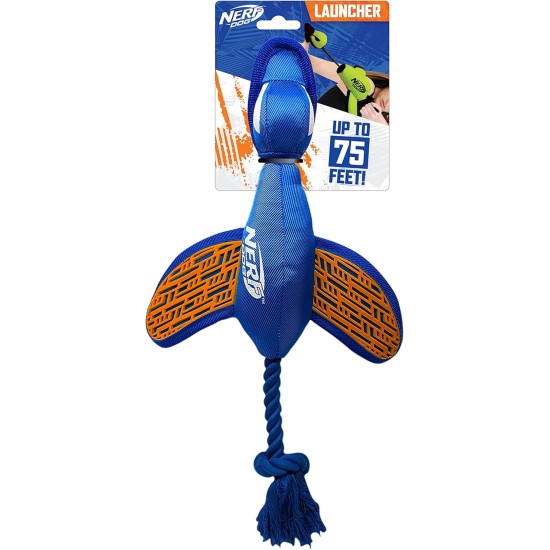 NERF Dog Large Nylon Duck, Blue/Orange - Dog Toy, Fetch Toy, Launcher - Ideal for Medium and Large Breeds NERF Dog Large Nylon Duck, Blue/Orange - Dog Toy, Fetch Toy, Launcher - Ideal for Medium and Large Breeds