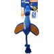 NERF Dog Large Nylon Duck, Blue/Orange - Dog Toy, Fetch Toy, Launcher - Ideal for Medium and Large Breeds NERF Dog Large Nylon Duck, Blue/Orange - Dog Toy, Fetch Toy, Launcher - Ideal for Medium and Large Breeds