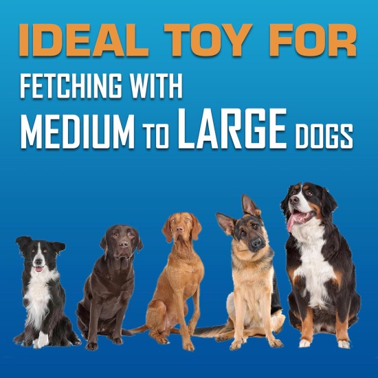 NERF Dog Toy Clear TPR Tyre Flyer 10" Blue for Dogs of All Sizes Weather and Water Resistant Ideal for Training and Mental Stimulation NERF Dog Toy Clear TPR Tyre Flyer 10" Blue for Dogs of All Sizes Weather and Water Resistant Ideal for Training and Mental Stimulation