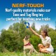 Nerf Dog (2-Pack UltraPlush Trackshot Toss and Tug Ring Dog Toy, Orange/Blue & Green/Blue, Medium Nerf Dog (2-Pack UltraPlush Trackshot Toss and Tug Ring Dog Toy, Orange/Blue & Green/Blue, Medium