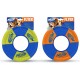 Nerf Dog (2-Pack UltraPlush Trackshot Toss and Tug Ring Dog Toy, Orange/Blue & Green/Blue, Medium Nerf Dog (2-Pack UltraPlush Trackshot Toss and Tug Ring Dog Toy, Orange/Blue & Green/Blue, Medium